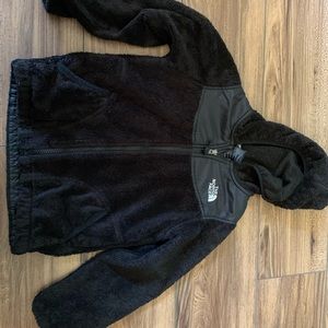 Girls hooded fleece zip up